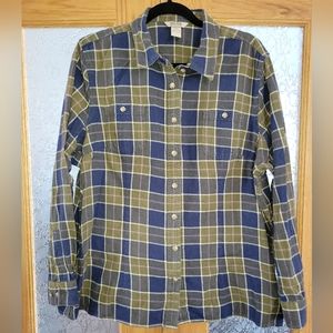 Duluth Trading Co.  Flannel.  2x
